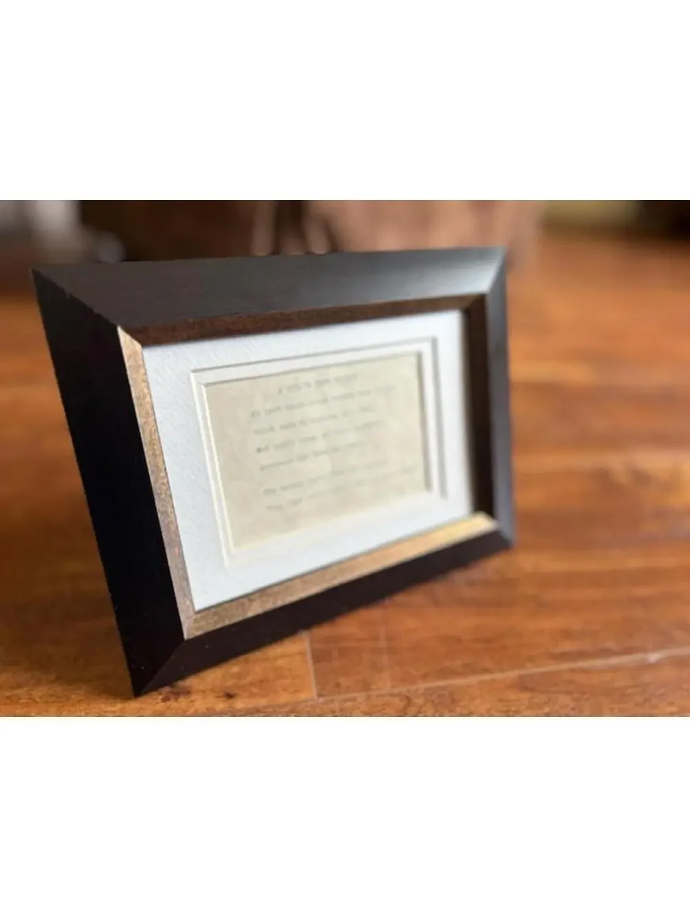 Framed Poem Print 'A Girl's Best Friend'